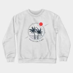 Palms. Geometric Style Crewneck Sweatshirt